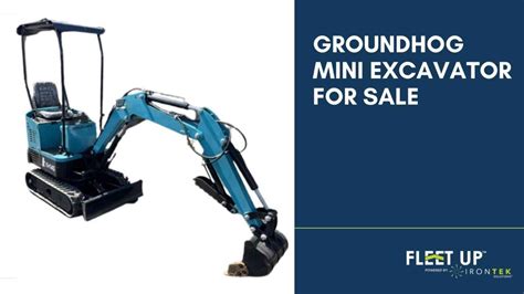 groundhog mini excavators|who makes groundhog mini excavators.